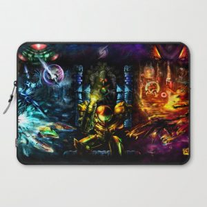 Metroid: 25 Years Computer Cover by LightningArts - Laptop Sleeve - 15"