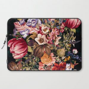 Midnight Garden VII Computer Cover by Burcu Korkmazyurek - Laptop Sleeve - 15"