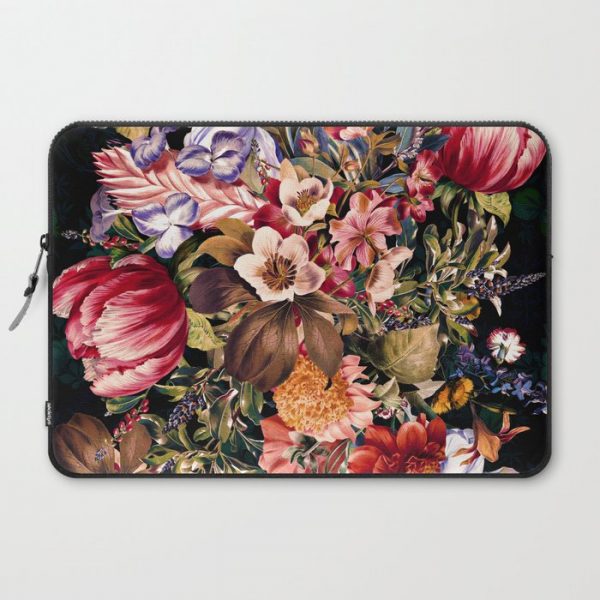 Midnight Garden VII Computer Cover by Burcu Korkmazyurek - Laptop Sleeve - 15"