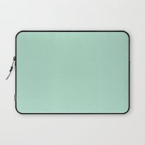 Mint Computer Cover by Lori Hinner - Laptop Sleeve - 13"