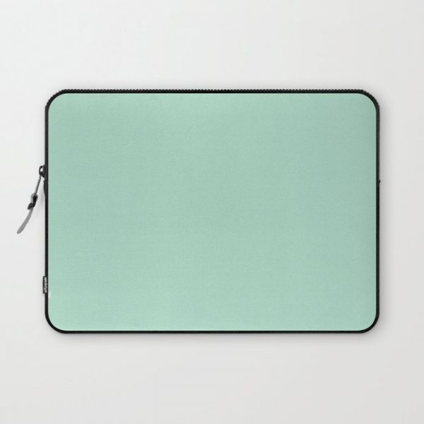 Mint Computer Cover by Lori Hinner - Laptop Sleeve - 13"