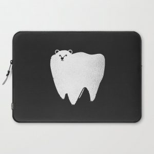 Molar Bear Computer Cover by Zach Terrell - Laptop Sleeve - 15"