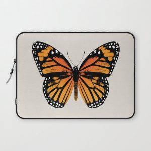 Monarch Butterfly | Vintage Butterfly | Computer Cover by Eclectic at HeART - Laptop Sleeve - 13"