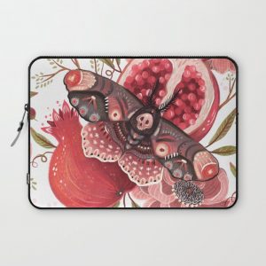 Moth Wings II Computer Cover by Angela Rizza - Laptop Sleeve - 13"