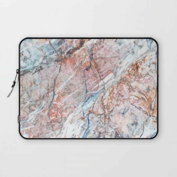 Multi Color Marble Computer Cover by Kate & Co. - Laptop Sleeve - 13"