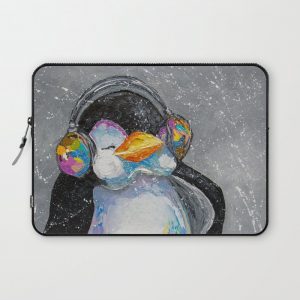 Music warms me Computer Cover by Vlad&Liubov - Laptop Sleeve - 13"