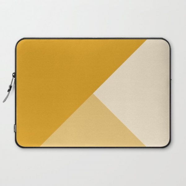 Mustard Tones Computer Cover by La Chic - Laptop Sleeve - 15"