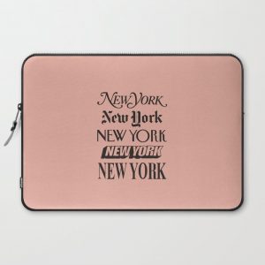 New York City Computer Cover by The Motivated Type - Laptop Sleeve - 15"