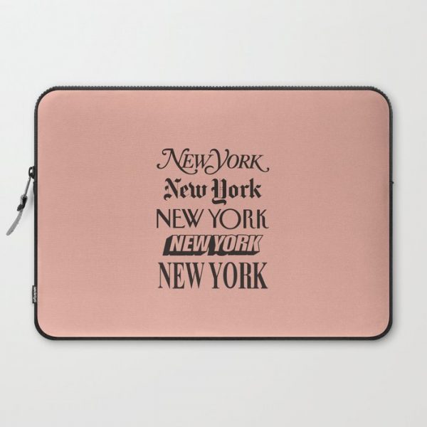 New York City Computer Cover by The Motivated Type - Laptop Sleeve - 15"