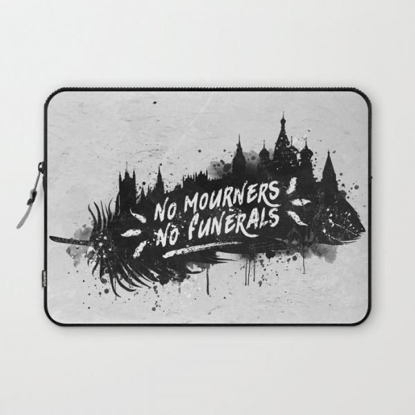 No Mourners No Funerals Computer Cover by Stella Bookish Art - Laptop Sleeve - 13"