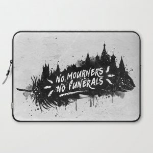 No Mourners No Funerals Computer Cover by Stella Bookish Art - Laptop Sleeve - 15"