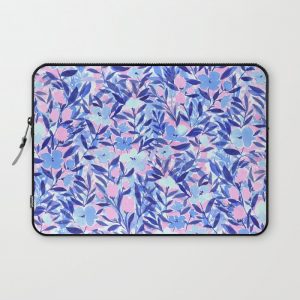 Nonchalant Blue Computer Cover by Jacqueline Maldonado - Laptop Sleeve - 13"