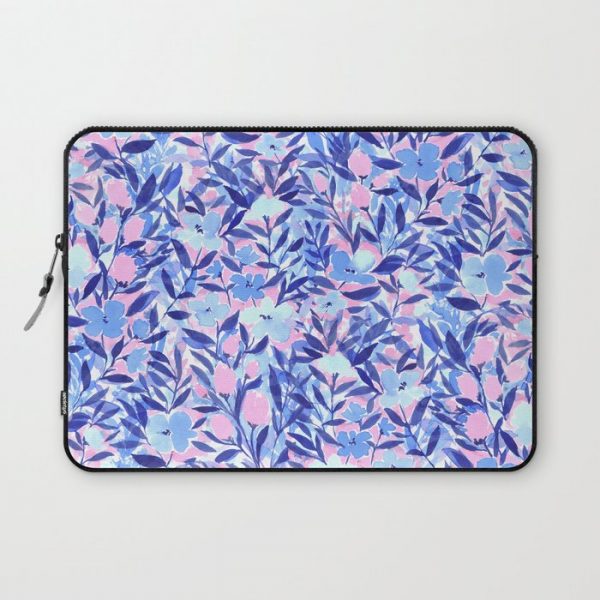 Nonchalant Blue Computer Cover by Jacqueline Maldonado - Laptop Sleeve - 13"