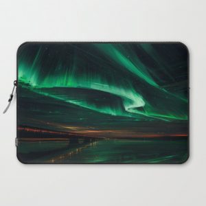 Northern Lights Computer Cover by Aenami - Laptop Sleeve - 15"