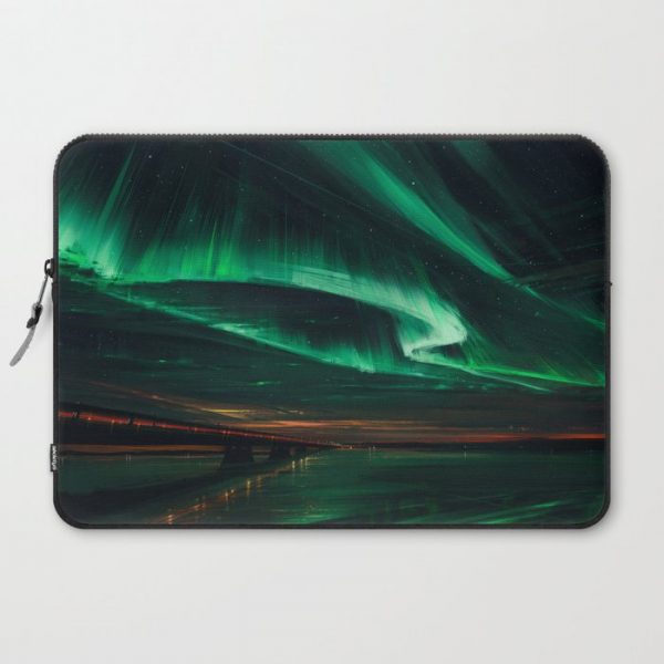 Northern Lights Computer Cover by Aenami - Laptop Sleeve - 15"