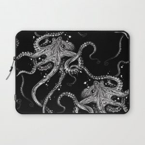 Octopus (black) Computer Cover by TAOJB - Laptop Sleeve - 13"