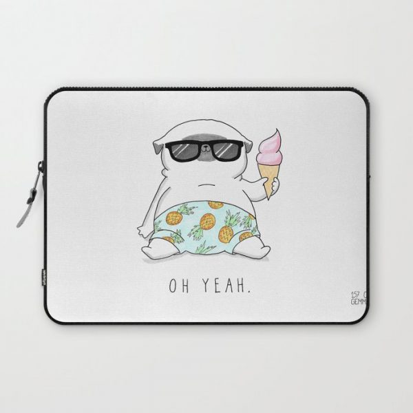 Oh Yeah Computer Cover by 157ofgemma - Laptop Sleeve - 13"