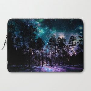 One Magical Night... teal & purple Computer Cover by 2sweet4words Designs - Laptop Sleeve - 15"