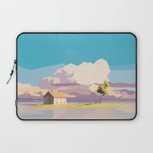 One Way Ride Computer Cover by Audrey Bowen - Laptop Sleeve - 13"