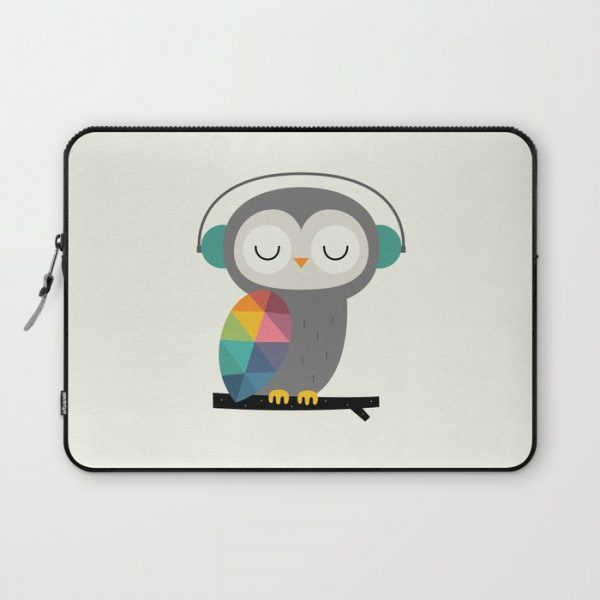 Owl Time Computer Cover by Andy Westface - Laptop Sleeve - 13"