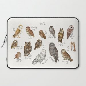 Owls Computer Cover by Amy Hamilton - Laptop Sleeve - 15"