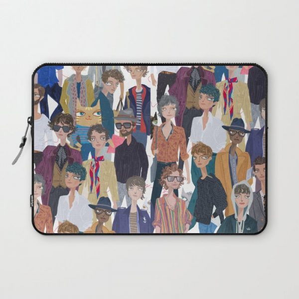 Paris Men Computer Cover by Jocelyn Kao - Laptop Sleeve - 13"