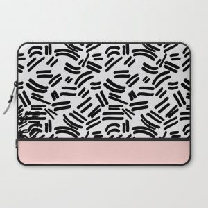 Patterned & Pink Computer Cover by MADEYOUL__K - Laptop Sleeve - 15"