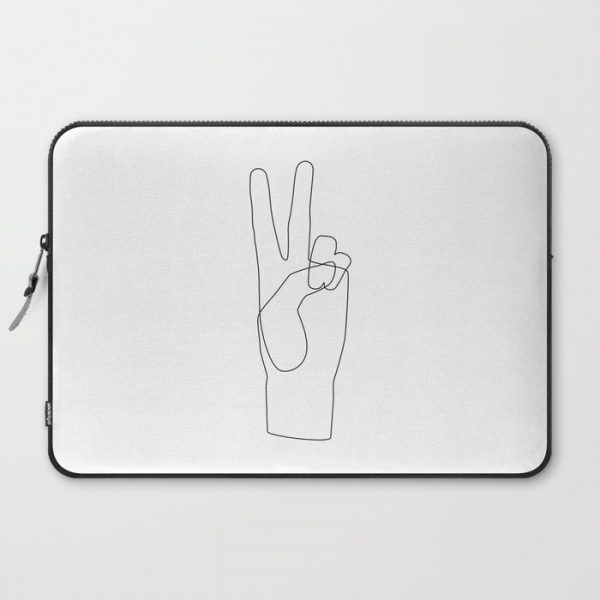 Peace Computer Cover by Explicit Design - Laptop Sleeve - 15"