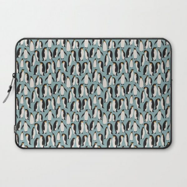 Penguin Colony Computer Cover by Mayacoa - Laptop Sleeve - 15"