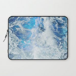 Perfect Sea Waves II Computer Cover by Cascadia - Laptop Sleeve - 13"