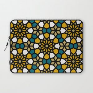 Persian Mosaic - Marigold Palette Computer Cover by Cat Coquillette - Laptop Sleeve - 13"