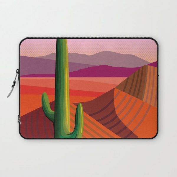 Phoenix Arizona Travel Poster Computer Cover by Charles Harker - Laptop Sleeve - 13"