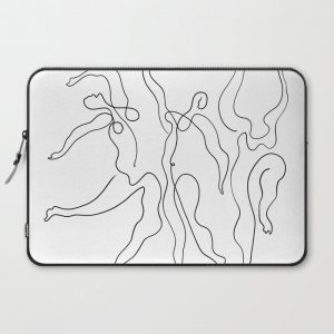 Picasso Line Art - Dancers Computer Cover by ShaMiLa - Laptop Sleeve - 15"