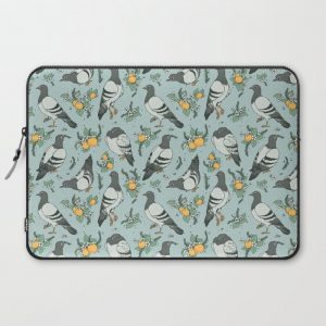 Pigeons, Apricots, and Thyme Computer Cover by Gwendolyn Wood - Laptop Sleeve - 15"