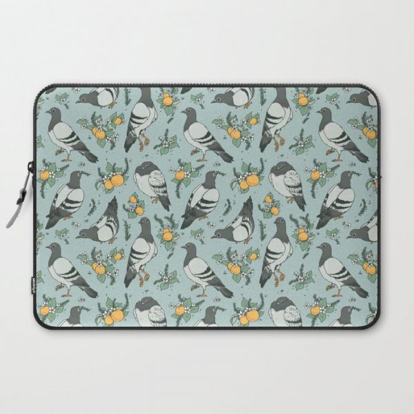 Pigeons, Apricots, and Thyme Computer Cover by Gwendolyn Wood - Laptop Sleeve - 15"