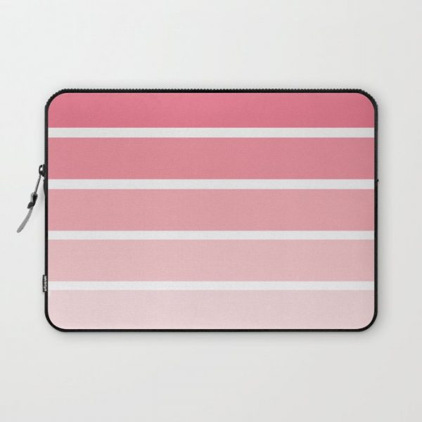 Pink Color Block Computer Cover by Lizzie T - Laptop Sleeve - 13"