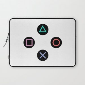 Play with Playstation Controller Buttons Computer Cover by XOOXOO - Laptop Sleeve - 13"