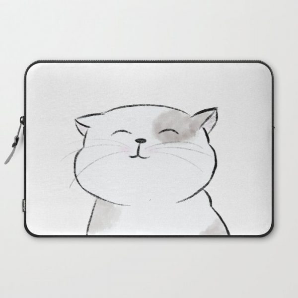 Play with me, Human. Computer Cover by Cadet Doodler - Laptop Sleeve - 15"