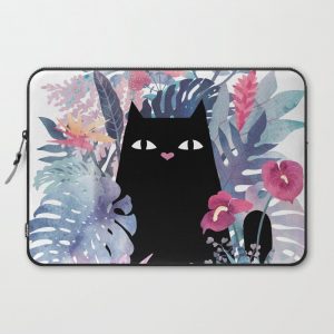 Popoki (Pastel) Computer Cover by littleclyde - Laptop Sleeve - 15"