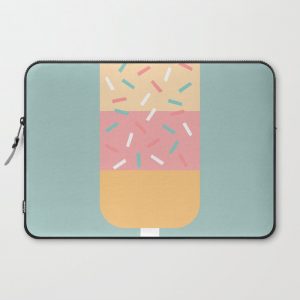 Popsicle (Mint) Computer Cover by The Old Art Studio - Laptop Sleeve - 15"