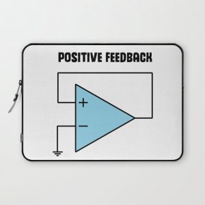 Positive Feedback Computer Cover by vonwittgenstein - Laptop Sleeve - 13"