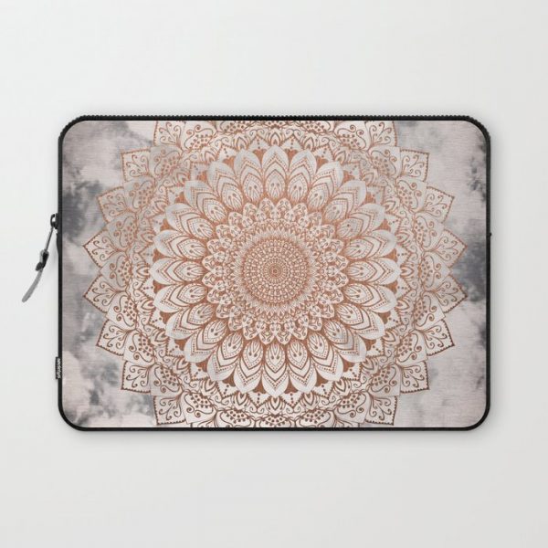 ROSE NIGHT MANDALA Computer Cover by Nika - Laptop Sleeve - 13"