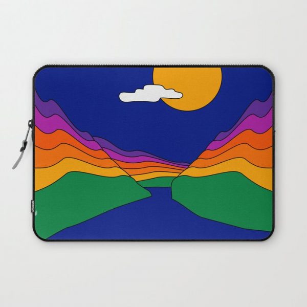 Rainbow Ravine Computer Cover by Circa 78 Designs - Laptop Sleeve - 13"