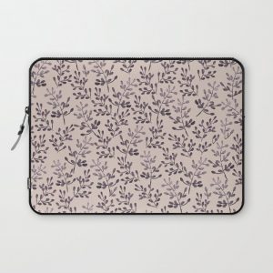 Ramitas violet Computer Cover by Anis Illustration @anisillustration - Laptop Sleeve - 13"