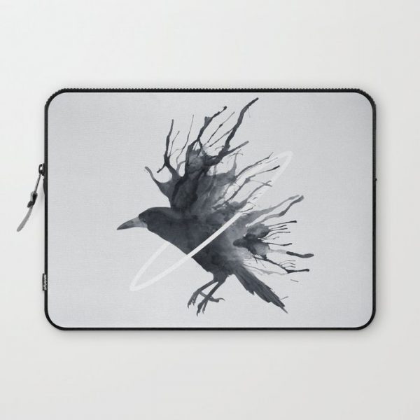 Raven Computer Cover by Daniel Taylor - Laptop Sleeve - 13"