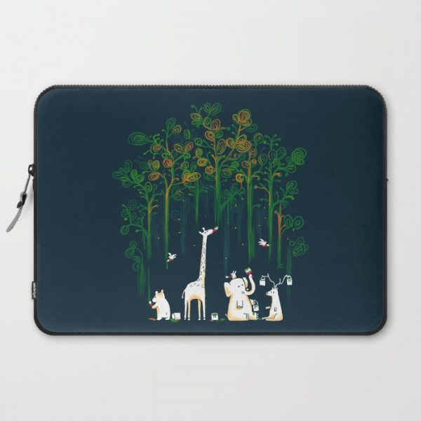 Re-paint the Forest Computer Cover by Picomodi - Laptop Sleeve - 15"