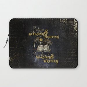 Reading & Writing Computer Cover by Evie Seo - Laptop Sleeve - 13"