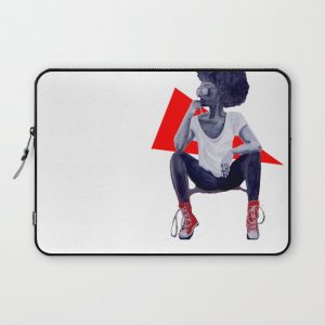 Red Kicks Computer Cover by Wear - by art by Abiola - Laptop Sleeve - 13"