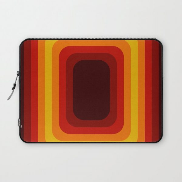 Retro Design 01 Computer Cover by AlphaOmega - Laptop Sleeve - 13"