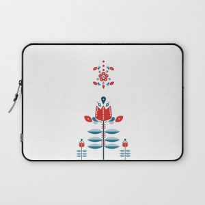 Retro No | 2 Computer Cover by Nordic Print Studio - Laptop Sleeve - 13"